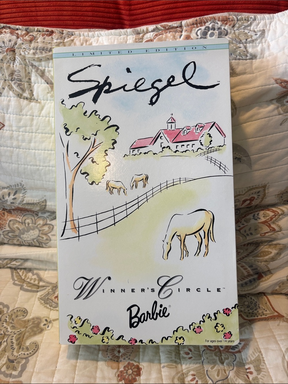 Vintage Spiegel Pastel Horse Farm Barbie Box - Limited Edition